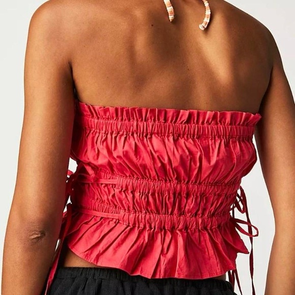 Free People NWOT Gabby Tube Top - Picture 2 of 3